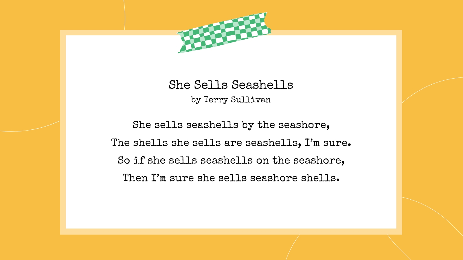 76 Amazing Alliteration Poems To Read and Share, image size:1600x900